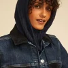 Sud Express Shoes & Accessories|Cagoule En Cotes Avec Liens De Serrage Marine Bennyx
