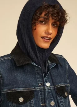 Sud Express Shoes & Accessories|Cagoule En Cotes Avec Liens De Serrage Marine Bennyx