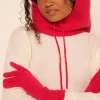 Sud Express Shoes & Accessories|Cagoule En Cotes Avec Liens De Serrage Framboise Bennyx