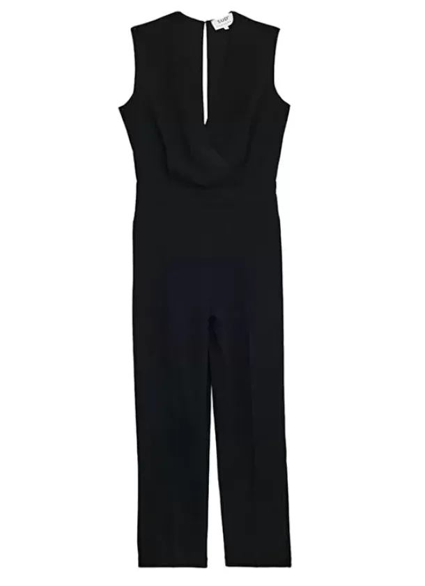 Sud Express Dresses & Overall|Combinaison Elegante Noire Noir Caloska