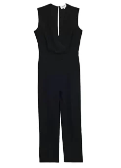 Sud Express Dresses & Overall|Combinaison Elegante Noire Noir Caloska
