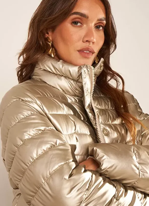 Sud Express Jackets & Coats|Doudoune Manches Longues Gold Vigold