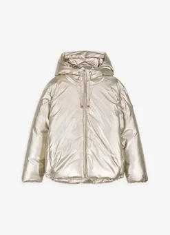 Sud Express Jackets & Coats|Doudoune Manches Longues A Capuche Gold Vilaury