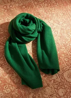 Sud Express Shoes & Accessories|Echarpe En Cachemire Green Elise