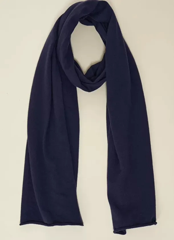 Sud Express Shoes & Accessories|Echarpe En Maille Douce Marine Eleonore