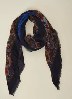 Sud Express Shoes & Accessories|Foulard Imprime Neon Eben