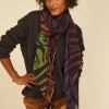 Sud Express Shoes & Accessories|Foulard Imprime Violet Eimy