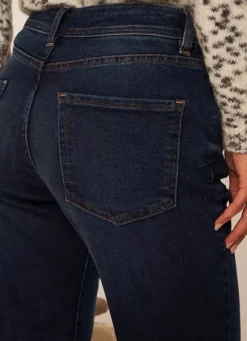 Sud Express Trousers & Jeans|Jean Boyfriend A Cinq Poches Dark Stone Ben
