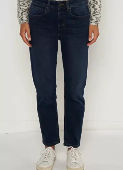 Sud Express Trousers & Jeans|Jean Boyfriend A Cinq Poches Dark Stone Ben