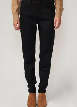 Sud Express Trousers & Jeans|Jean Slim Cinq Poches Black Stella