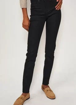 Sud Express Trousers & Jeans|Jegging A Taille Medium Noir Jenny