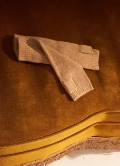 Sud Express Shoes & Accessories|Mitaines Pur Cachemire Camel Garou