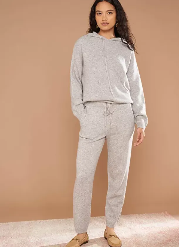 Sud Express Trousers & Jeans|Pantalon 100% Cachemire Perle Chine Perlou