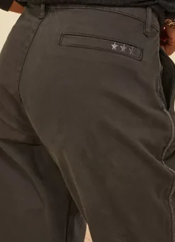 Sud Express Trousers & Jeans|Pantalon Chino Plomb Pirma