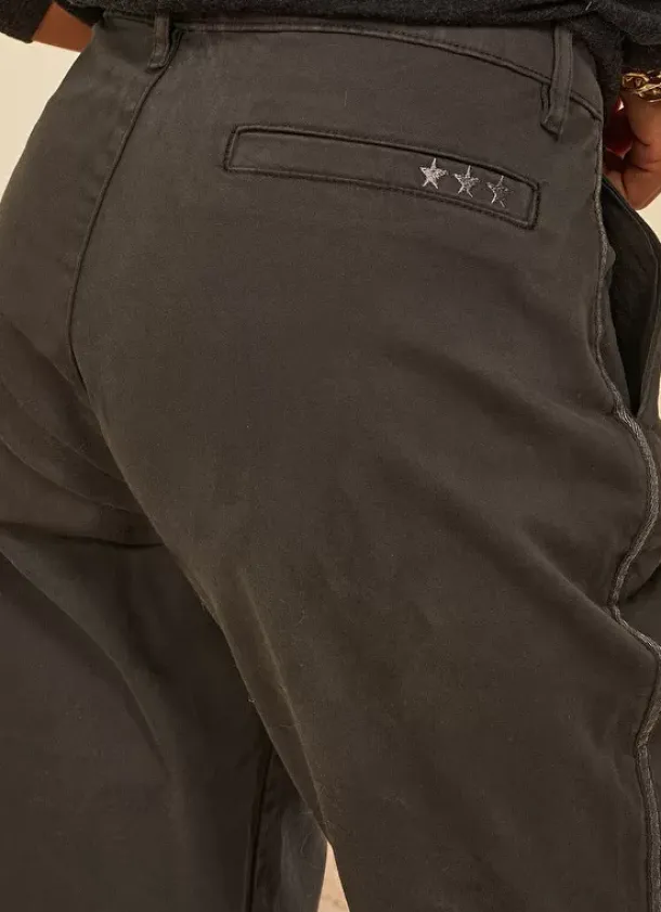 Sud Express Trousers & Jeans|Pantalon Chino Plomb Pirma