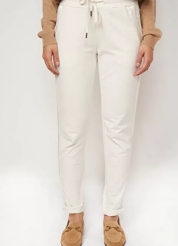 Sud Express Trousers & Jeans|Pantalon Jogging Craie Poerava