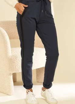 Sud Express Trousers & Jeans|Pantalon Jogging Marine Poerava