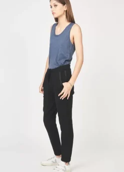 Sud Express Trousers & Jeans|Pantalon Jogging Noir Poerava