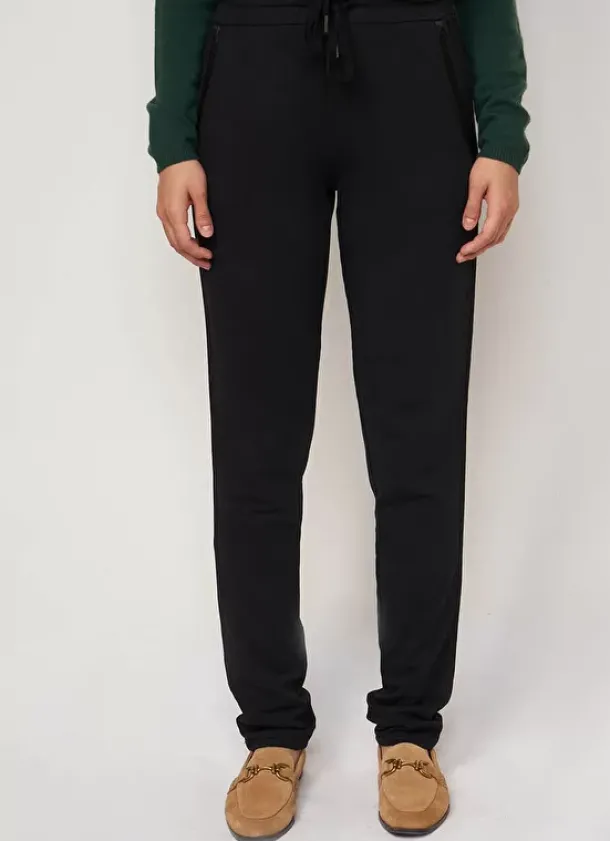 Sud Express Trousers & Jeans|Pantalon Jogging Noir Poerava