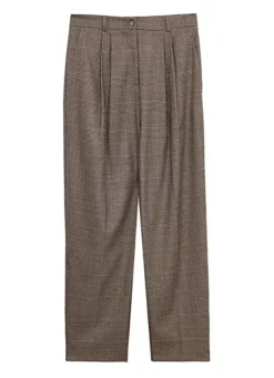 Sud Express Trousers & Jeans|Pantalon Tailleur Beige Philia
