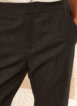 Sud Express Trousers & Jeans|Pantalon Tailleur Noir Pao
