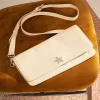 Sud Express Shoes & Accessories|Pochette Bandouliere Creme Sarina