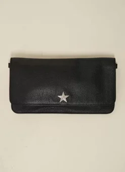 Sud Express Shoes & Accessories|Pochette Bandouliere Noir Sarina