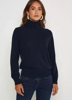 Sud Express Jumpers & Cardigans|Pull 100% Cachemire Marine Missy