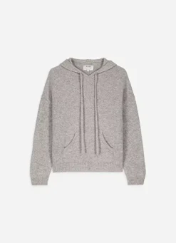 Sud Express Jumpers & Cardigans|Pull A Capuche En Cachemire Epais Perle Chine Mabebe
