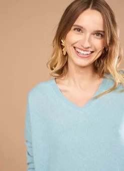 Sud Express Jumpers & Cardigans|Pull Au Volume Oversize Et A Manches Longues Pres Du Corps Orage Monjoe