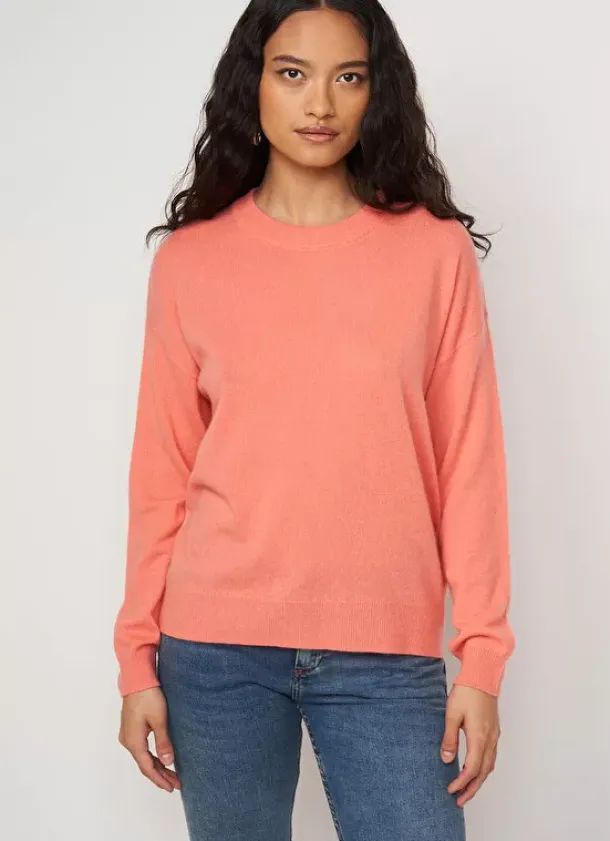 Sud Express Jumpers & Cardigans|Pull Col Rond 100% Cachemire Granita Mapoue