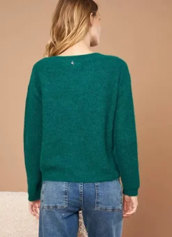 Sud Express Jumpers & Cardigans|Pull Col Rond Bouteille Moncoeuro