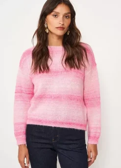 Sud Express Jumpers & Cardigans|Pull Degrade Rose Rose Massimo