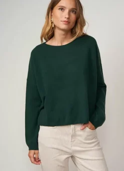 Sud Express Jumpers & Cardigans|Pull Pur Cachemire Basilic Monna