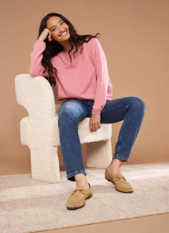 Sud Express Jumpers & Cardigans|Pull Pur Cachemire Blush Monna