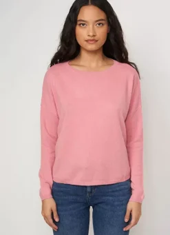 Sud Express Jumpers & Cardigans|Pull Pur Cachemire Blush Monna