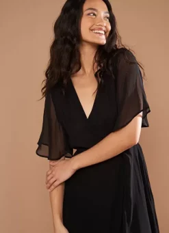 Sud Express Dresses & Overall|Robe Courte Elegante Noir Rachibi
