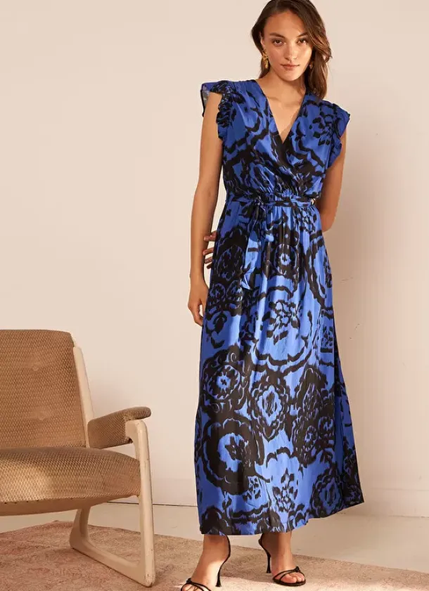 Sud Express Dresses & Overall|Robe Longue Imprimee Neon Ronyxa