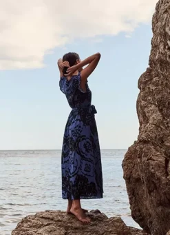 Sud Express Dresses & Overall|Robe Longue Imprimee Neon Ronyxa