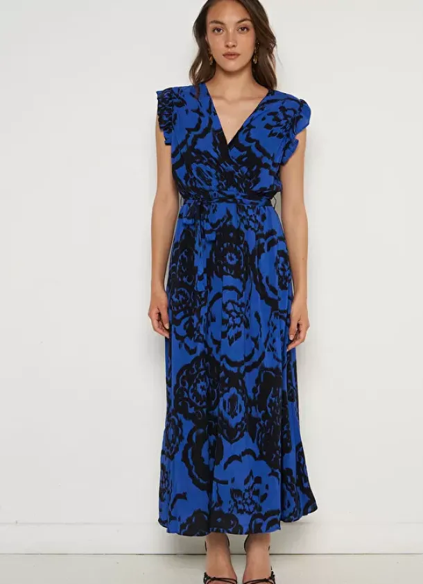 Sud Express Dresses & Overall|Robe Longue Imprimee Neon Ronyxa