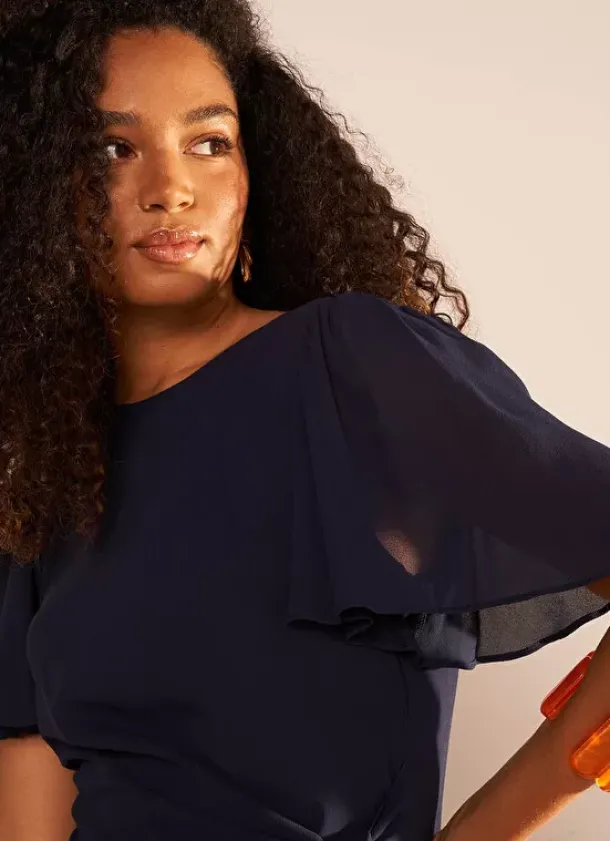 Sud Express Dresses & Overall|Robe Longue Marine Roska