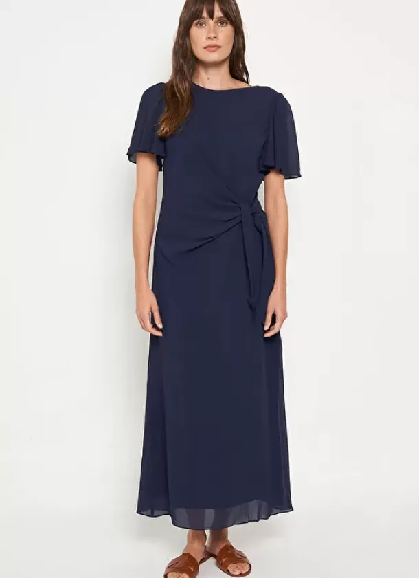 Sud Express Dresses & Overall|Robe Longue Marine Roska