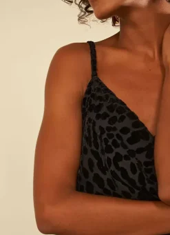 Sud Express Dresses & Overall|Robe Midi A Bretelle Noir Roxana
