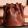 Sud Express Shoes & Accessories|Sac En Cuir Camel Soubaya