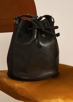 Sud Express Shoes & Accessories|Sac En Cuir Noir Soubaya
