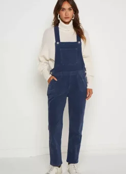 Sud Express Dresses & Overall|Salopette En Velours Indigo Sary
