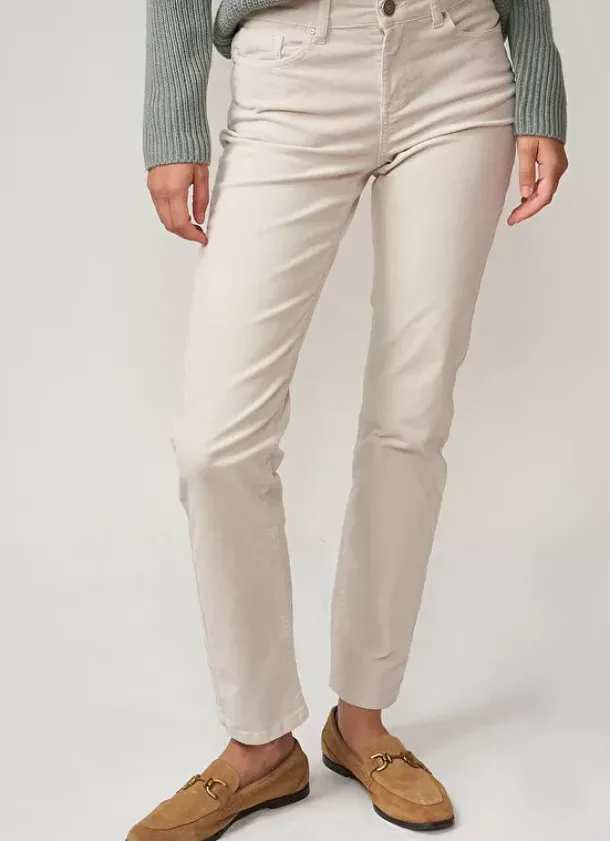 Sud Express Trousers & Jeans|Slim En Velours Cotele Pierre Pasha