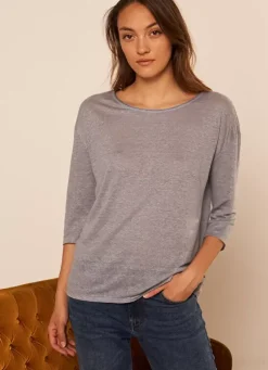 Sud Express T-Shirts|Tee-Shirt Basique Orage Tonia