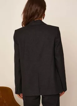 Sud Express Jackets & Coats|Veste De Tailleur Noir Valentyn