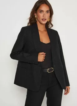 Sud Express Jackets & Coats|Veste De Tailleur Noir Valentyn